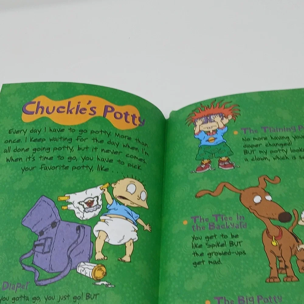 VTG RUGRATS Childrens‎ Mixed Lot Of 4 Nickelodeon Book Club Hardcover Tommy